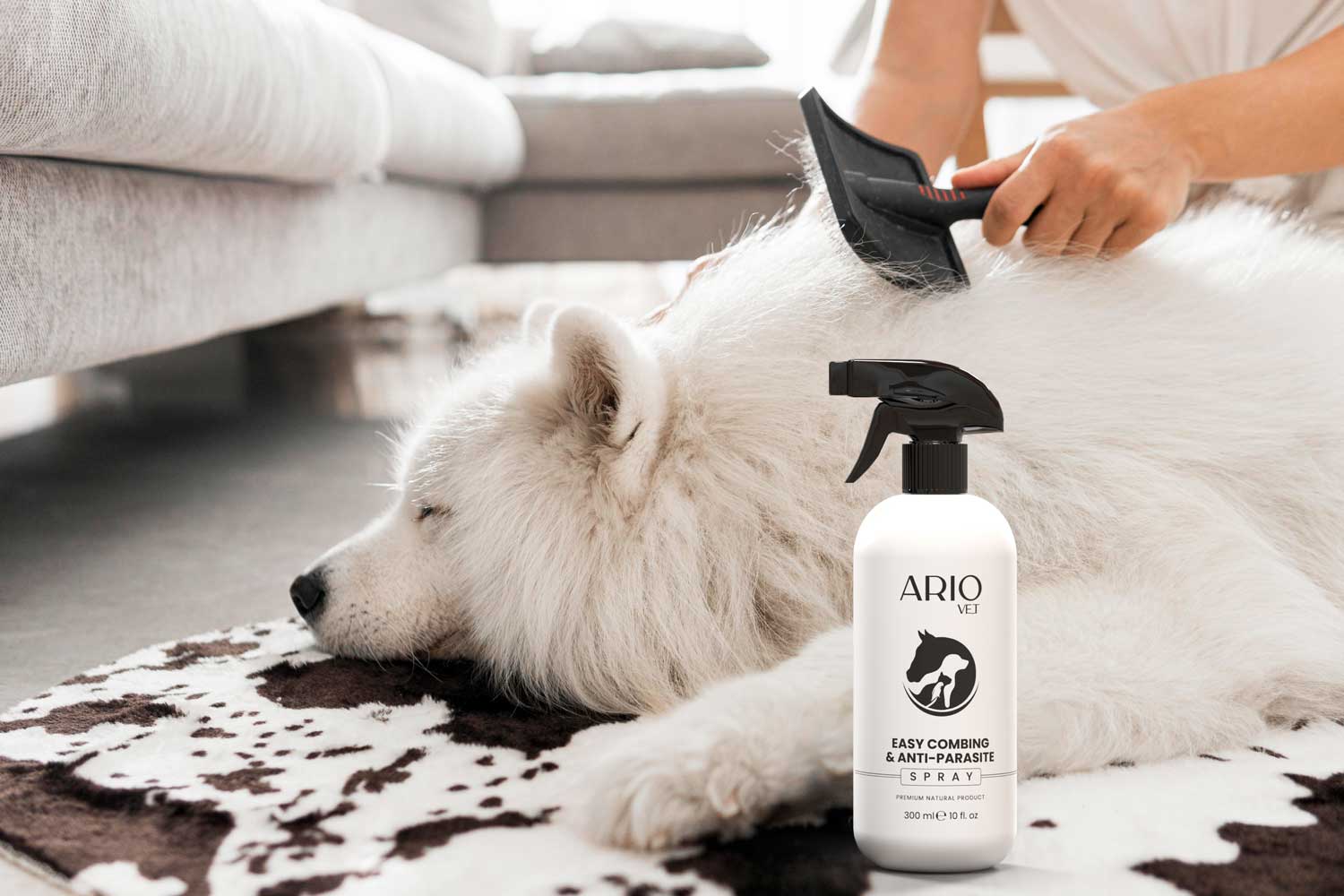 Veterinary - Easy Combing and Anti-Parasite Spray - Lifestyle